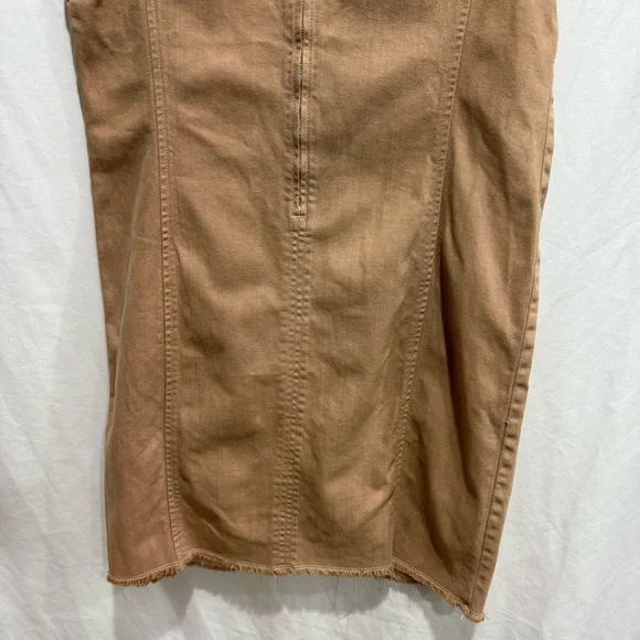 Lauren Ralph Lauren Sleeveless Sheath Dress 10P Tan Casual Workwear Minimalist - Picture 11 of 11